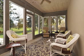 Sunroom - Country homes for sale and luxury real estate including horse farms and property in the Caledon and King City areas near Toronto